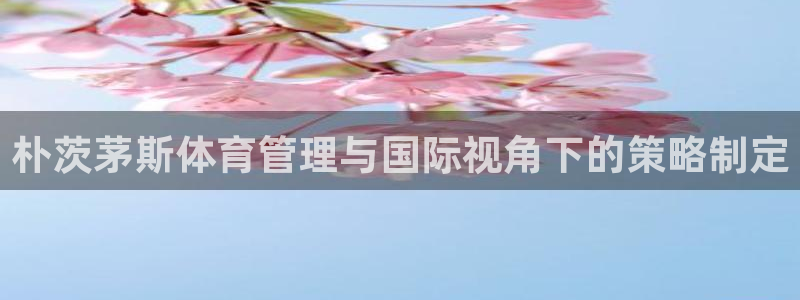必一体育APP：朴茨